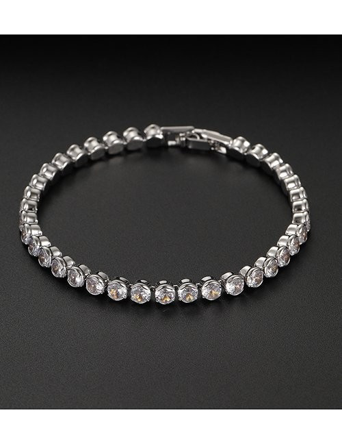 Браслет дорожка с кристаллами Z60930