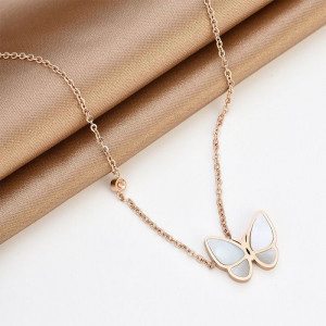 Колье из стали CJL21935