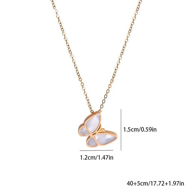 Колье из стали CJL21935