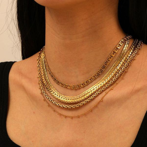 Колье из стали CJL48239 Колье из стали CJL48239