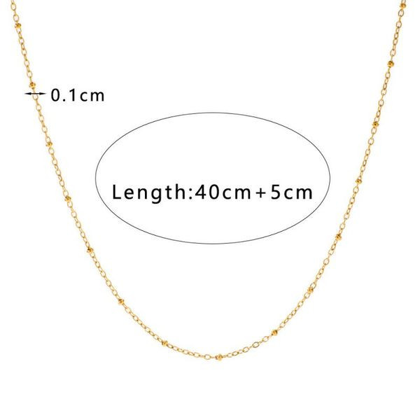 Колье из стали CJL48239