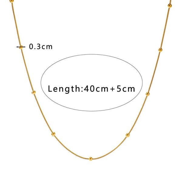 Колье из стали CJL48239
