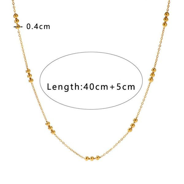 Колье из стали CJL48239