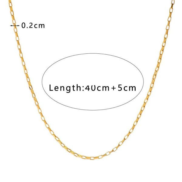 Колье из стали CJL48239