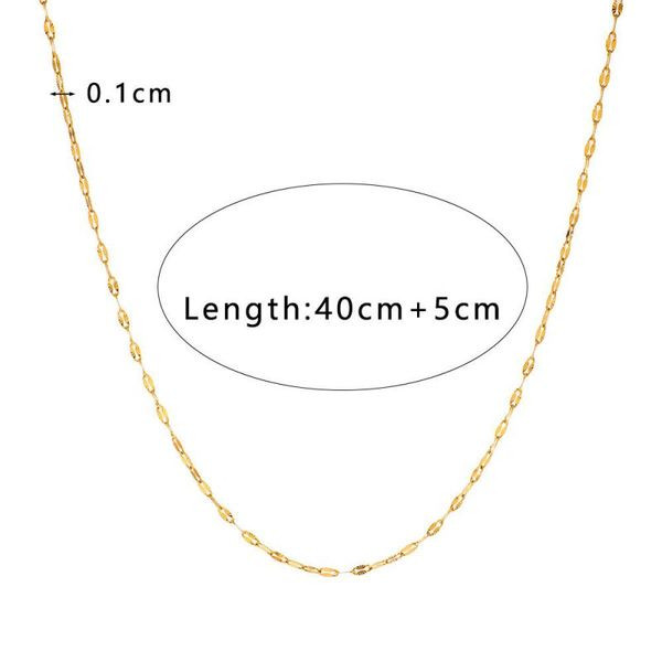 Колье из стали CJL48239