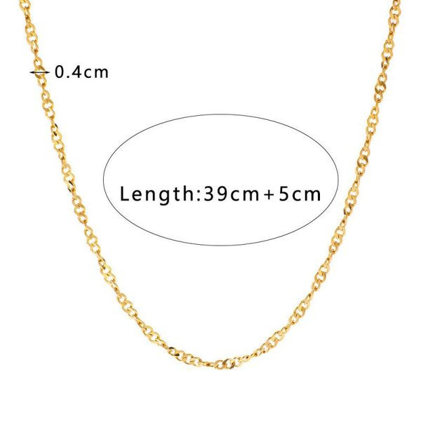 Колье из стали CJL48239