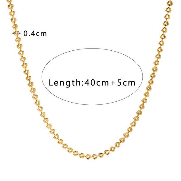 Колье из стали CJL48239