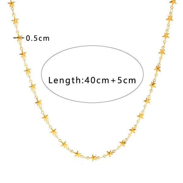 Колье из стали CJJL48239