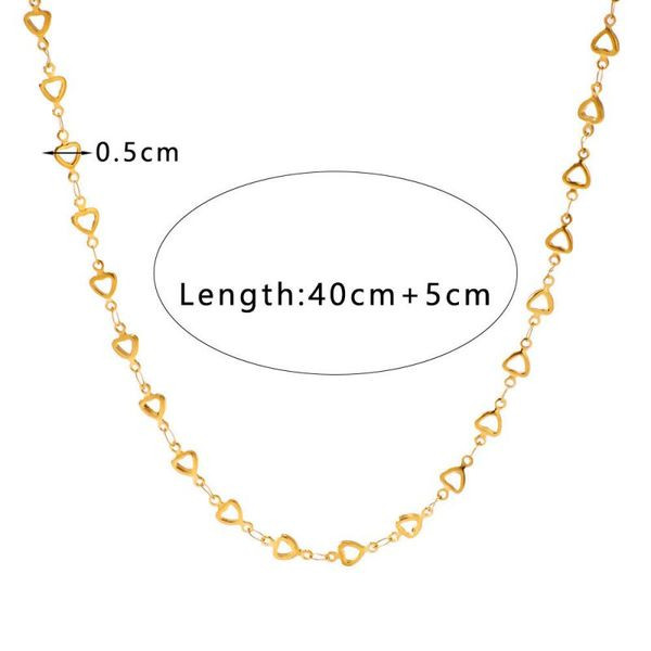 Колье из стали CJL48239