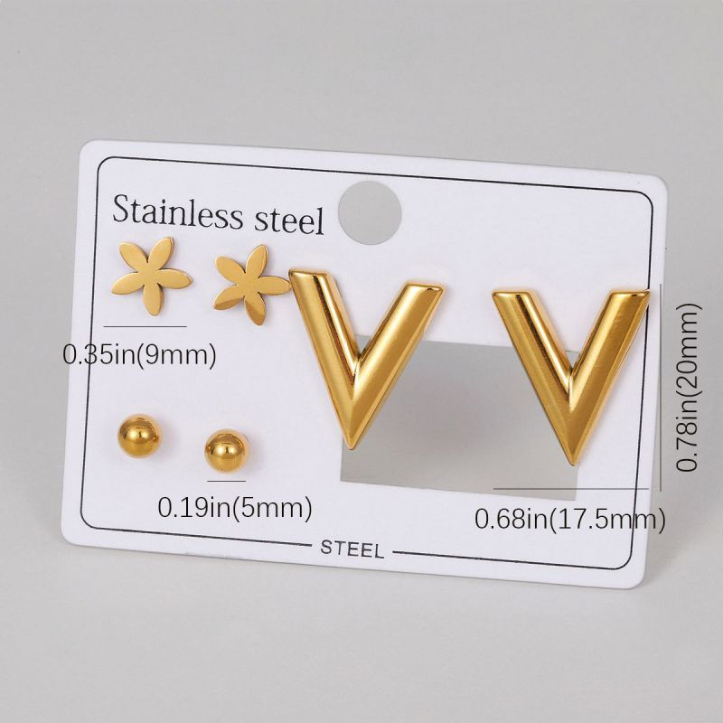 Стальной комплект бижутерии CJQ11993 Стальной комплект бижутерии CJQ11993