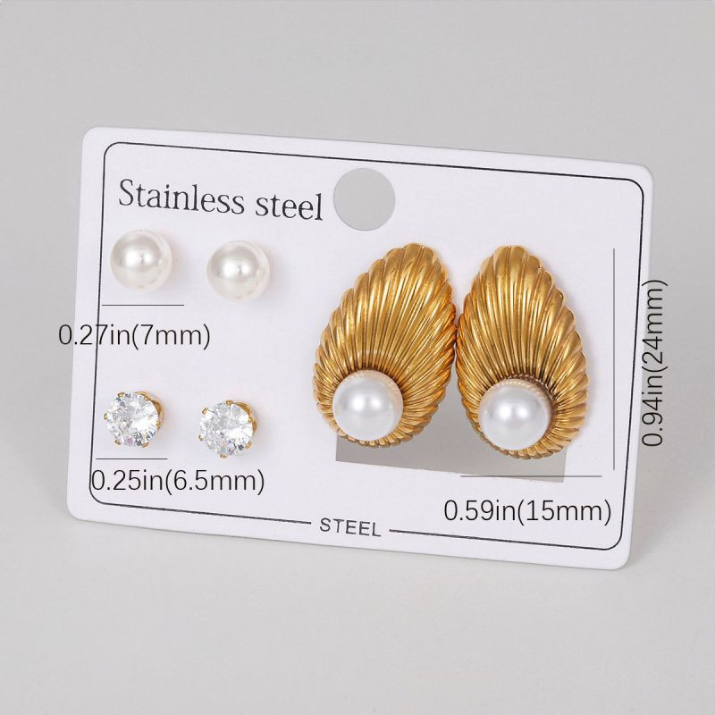 Стальной комплект бижутерии CJQ11993 Стальной комплект бижутерии CJQ11993