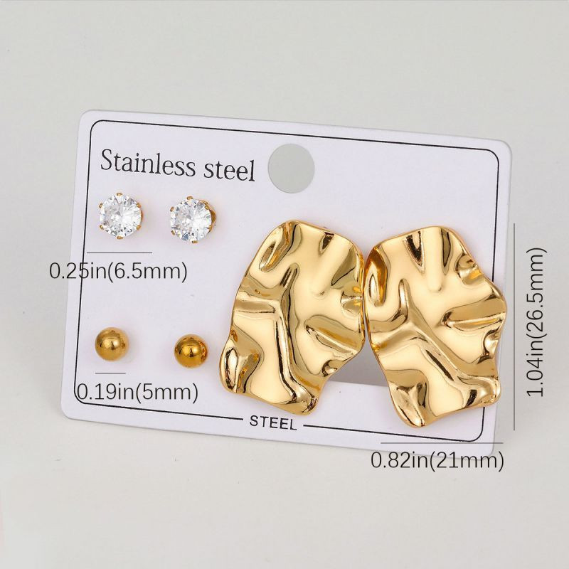 Стальной комплект бижутерии CJQ11993 Стальной комплект бижутерии CJQ11993