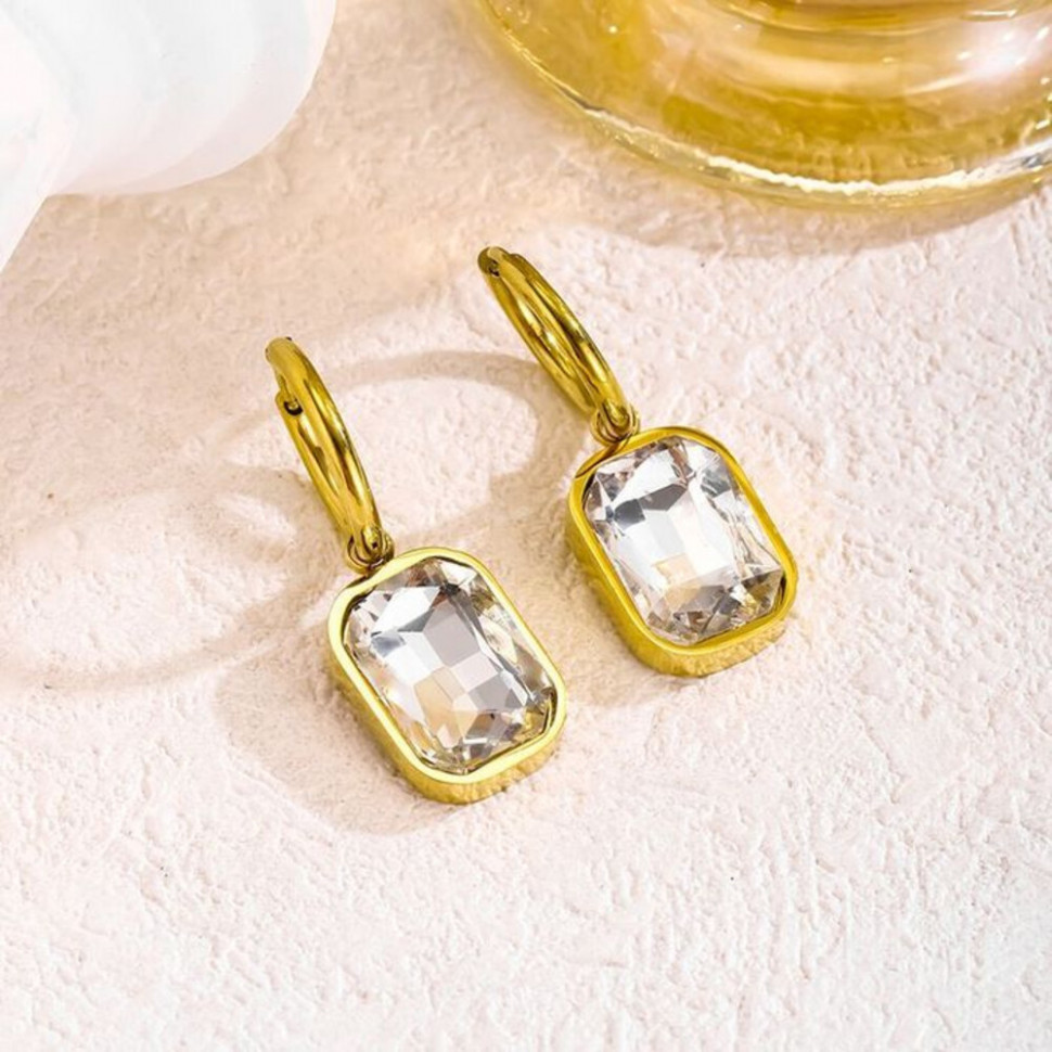 Серьги сталь CJH63052 Серьги сталь CJH63052