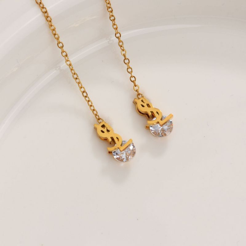 Серьги сталь CJH32661 Серьги сталь CJH32661