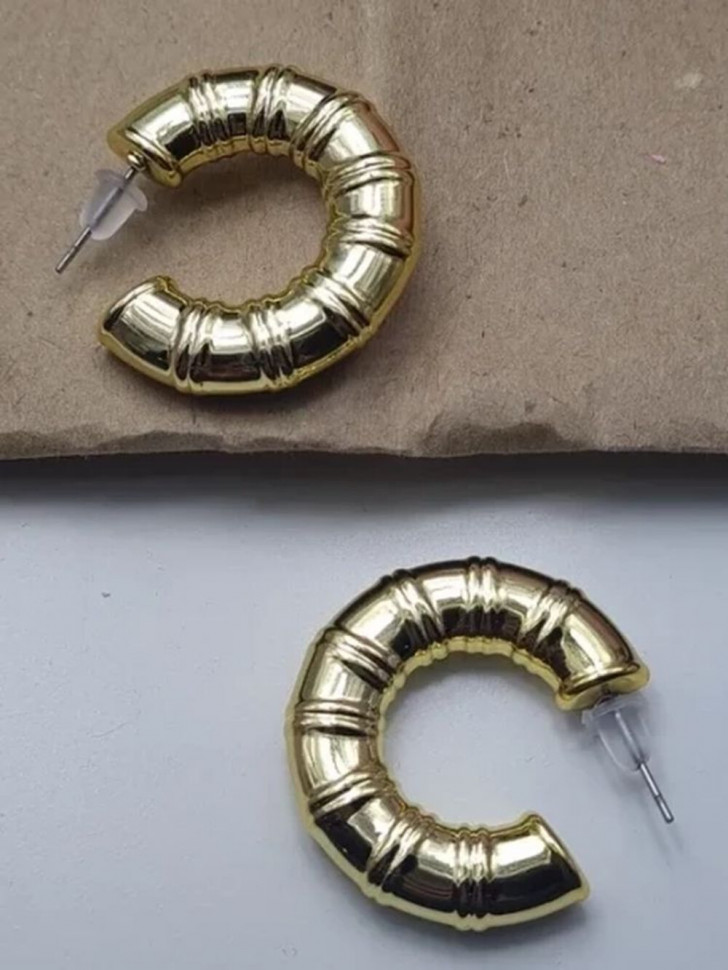 Серьги ccb пластик бамбук кольцо J10039CJJ Серьги ccb пластик бамбук кольцо J10039CJJ