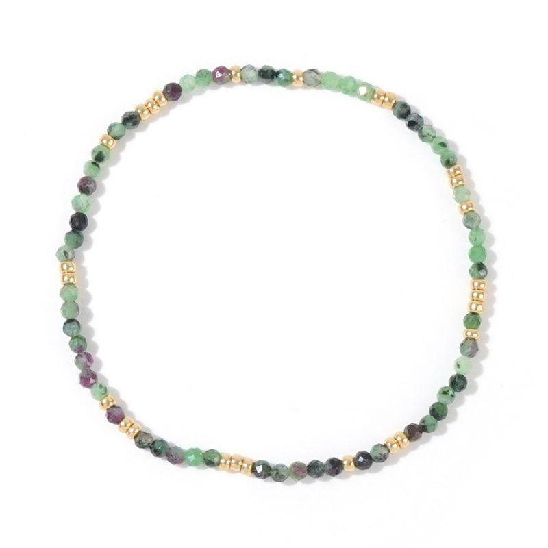 Браслет из мелкого разноцветного бисера CJH67791