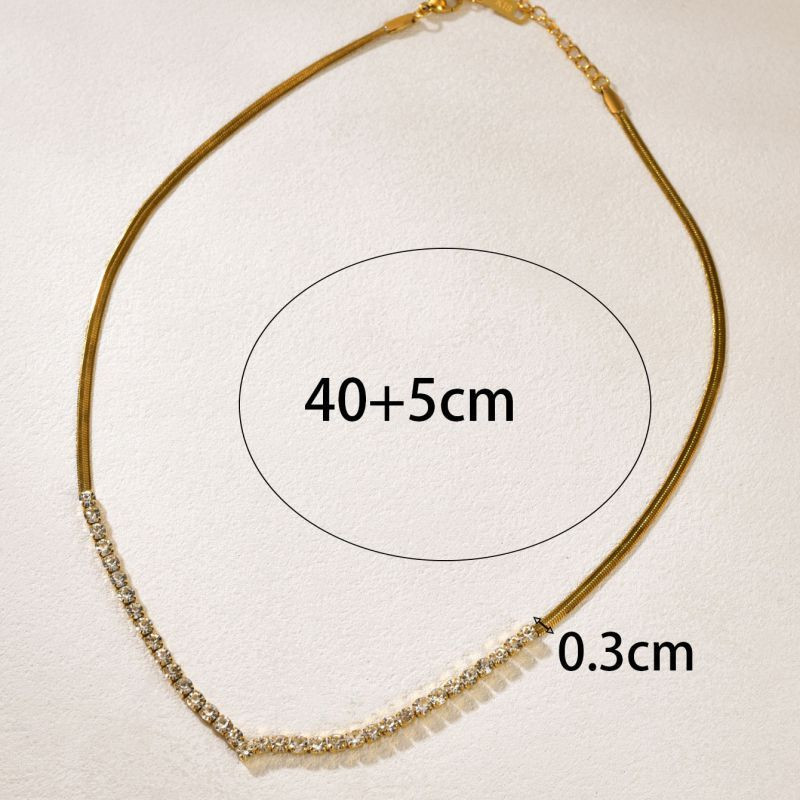 Колье из стали CJP77873