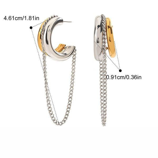 Серьги сталь CJL40638 Серьги сталь CJL40638