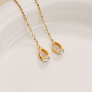 Серьги сталь CJH32662 Серьги сталь CJH32662