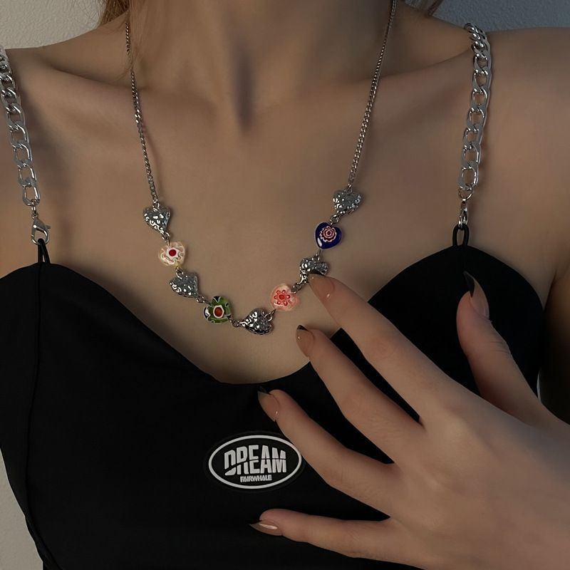 Колье из стали CJH67758