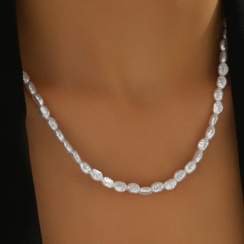 Колье из жемчуга неправильной формы в стиле барокко CJT17372