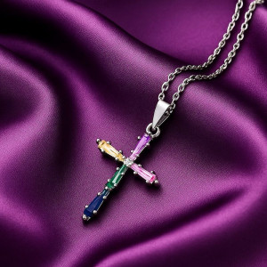 Колье медицинская сталь J10963CJJ Колье медицинская сталь J10963CJJ