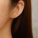 Серьги сталь CJL23880 Серьги сталь CJL23880