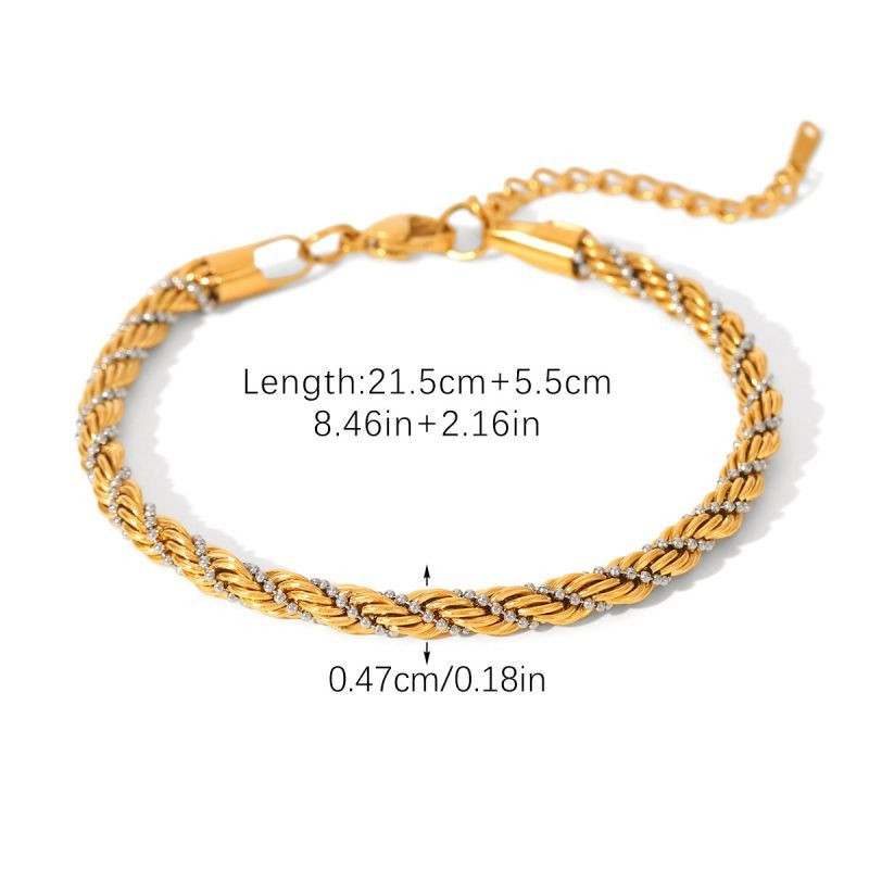 Браслет на ногу панцирного плетения CJQ16714