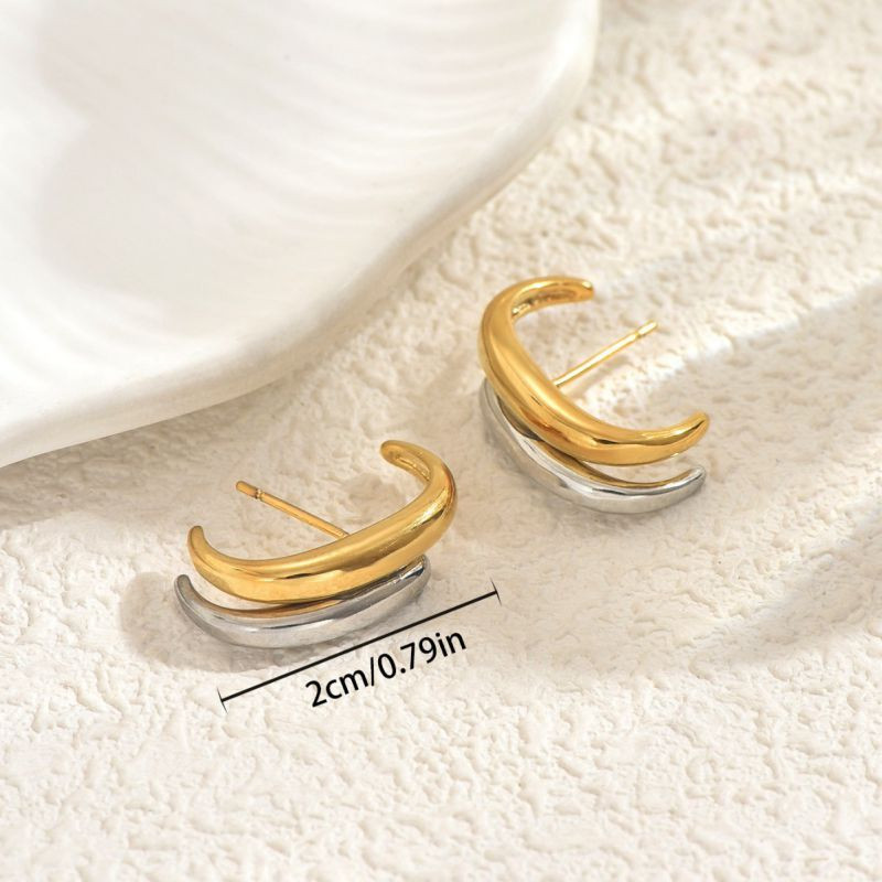 Серьги-гвоздики CJT17324