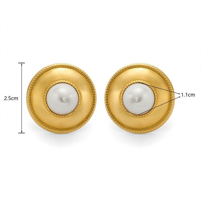 Серьги сталь CJP42841