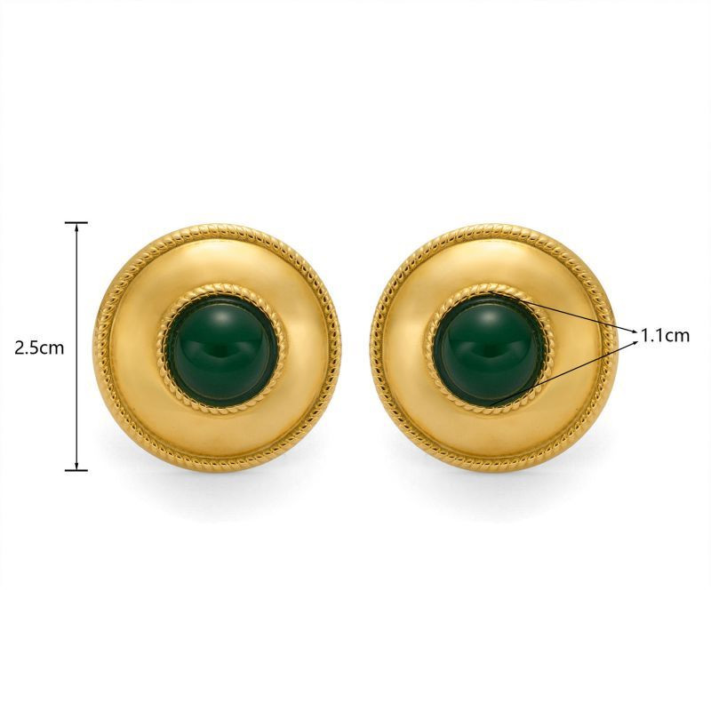 Серьги сталь CJP42841