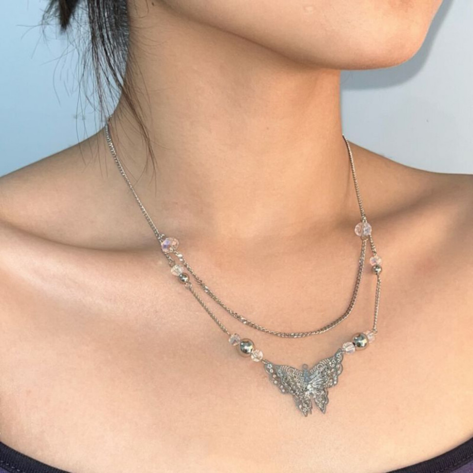 Колье из стали CJJ05665