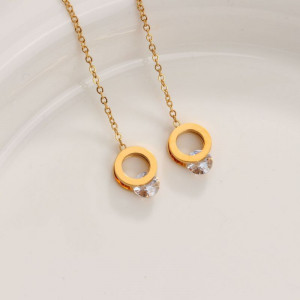 Серьги сталь CJH32665 Серьги сталь CJH32665