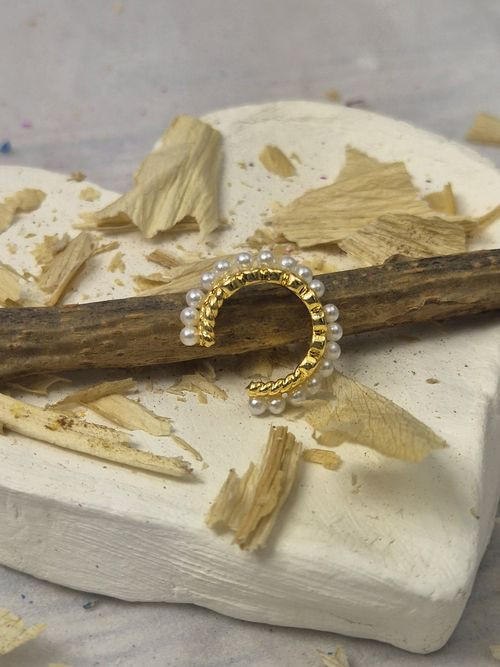 Кафф медь с напылением золотом J10993CJJ