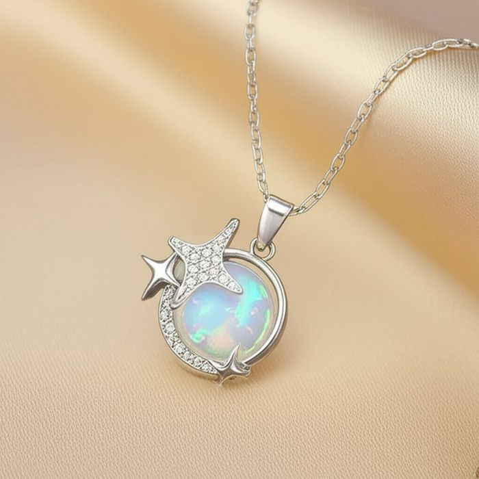 Колье медицинская сталь J10965CJJ