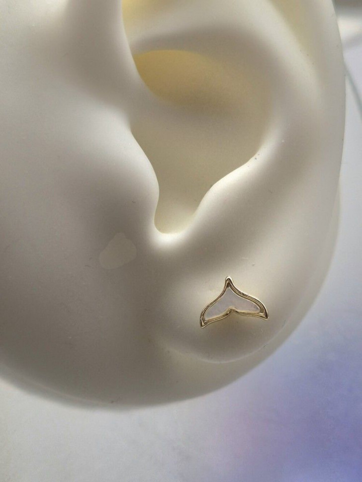 Серьги медь с напылением золотом J10692CJJ