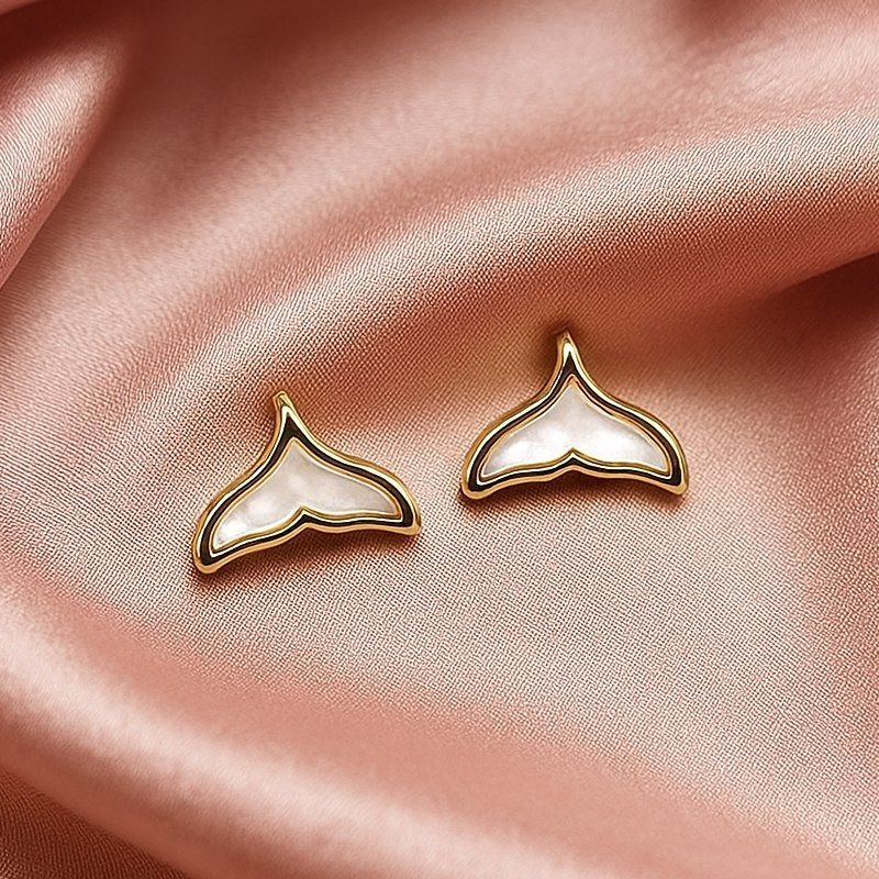 Серьги медь с напылением золотом J10692CJJ