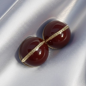 Серьги ювелирный сплав с серебряным гвоздиком J10391CJJ Серьги ювелирный сплав с серебряным гвоздиком J10391CJJ