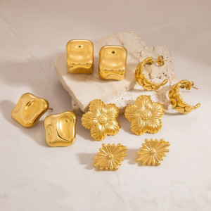 Серьги сталь CJL24118 Серьги сталь CJL24118