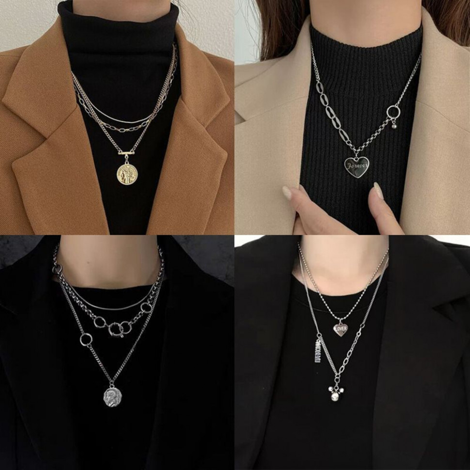 Колье из стали CJH78491 Колье из стали CJH78491