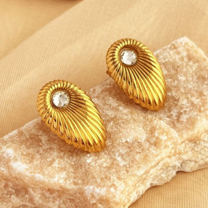 Серьги сталь CJH14616 Серьги сталь CJH14616