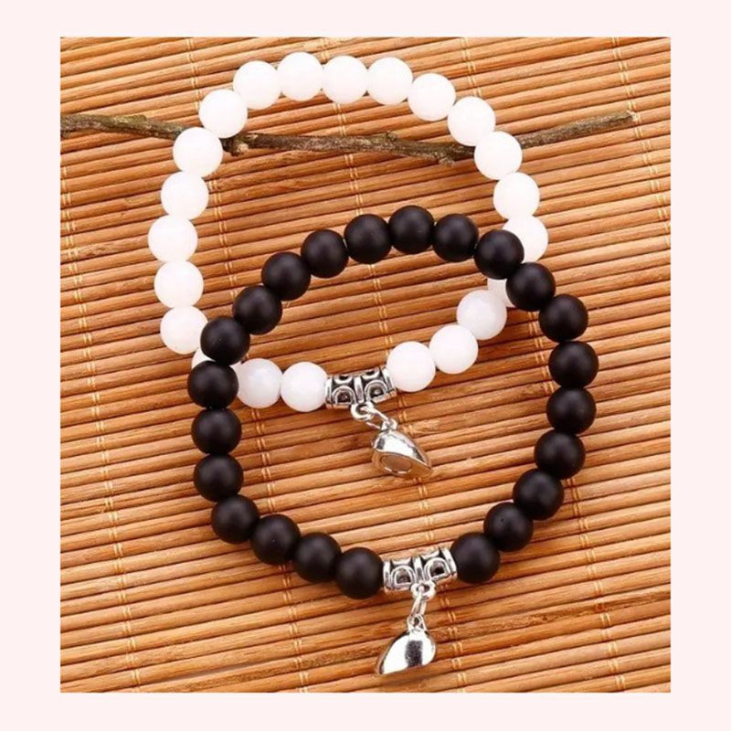 Парные браслеты супергеройский союз с яркими бусинами