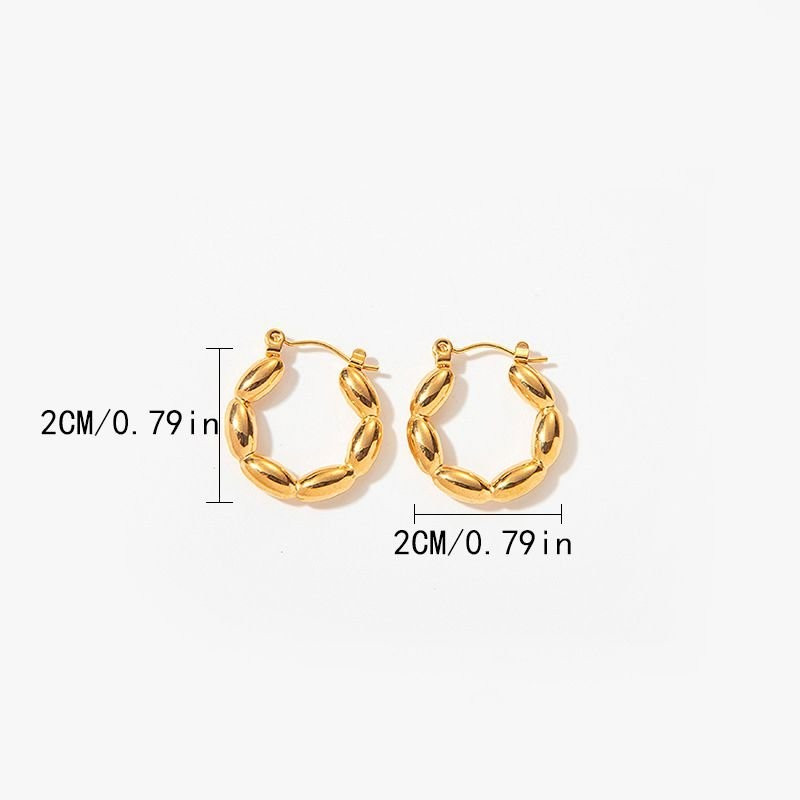 Серьги сталь CJC90856