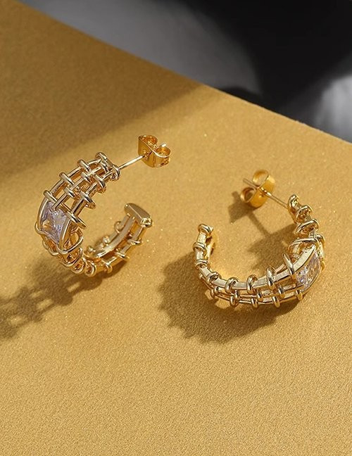 Ювелирные серьги M18536 Ювелирные серьги M18536