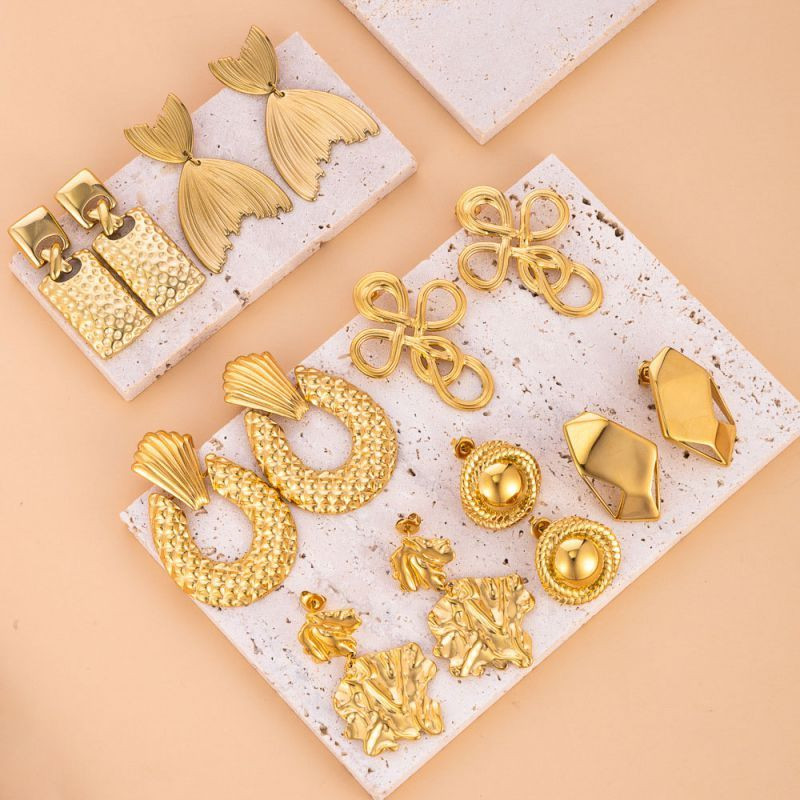 Серьги сталь CJL28668 Серьги сталь CJL28668