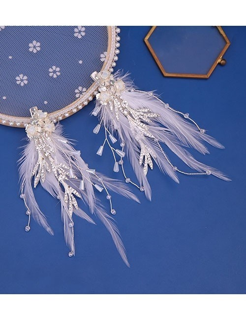 Заколка для волос свадебная K06212