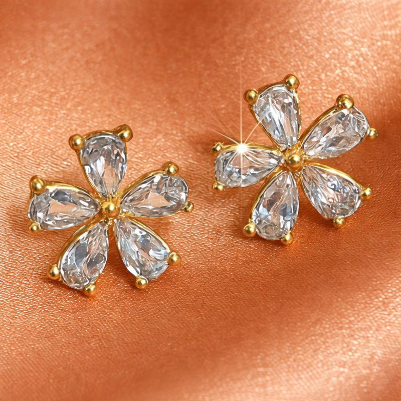 Серьги-гвоздики медь 1J12327CJJ