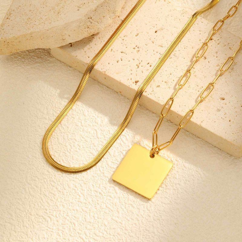 Колье из стали CJP47804 Колье из стали CJP47804