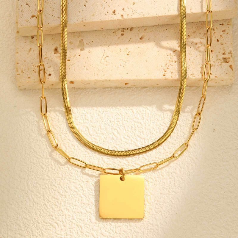 Колье из стали CJP47804 Колье из стали CJP47804