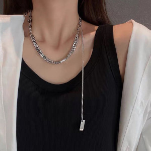 Колье из стали CJH78487 Колье из стали CJH78487